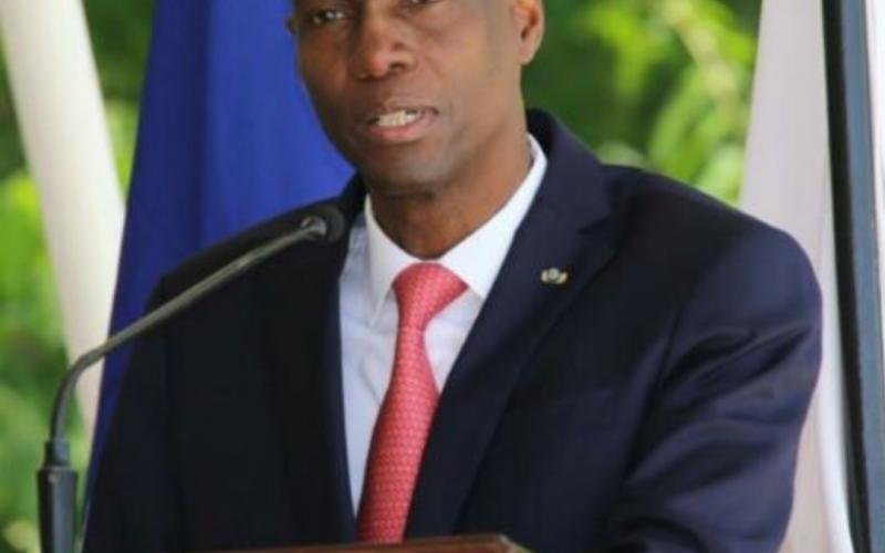 Jovenel Moise, président de la république 