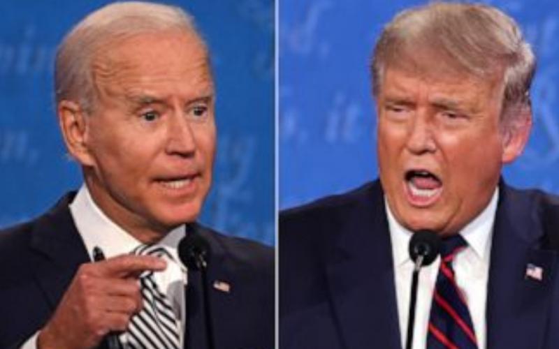 Vice President joe Biden et President Donald Trump 