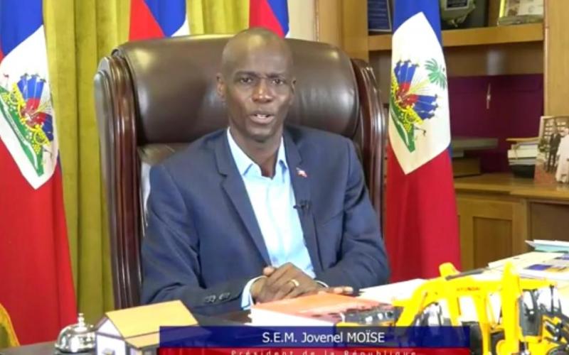 Jovenel Moise, président d'haiti 