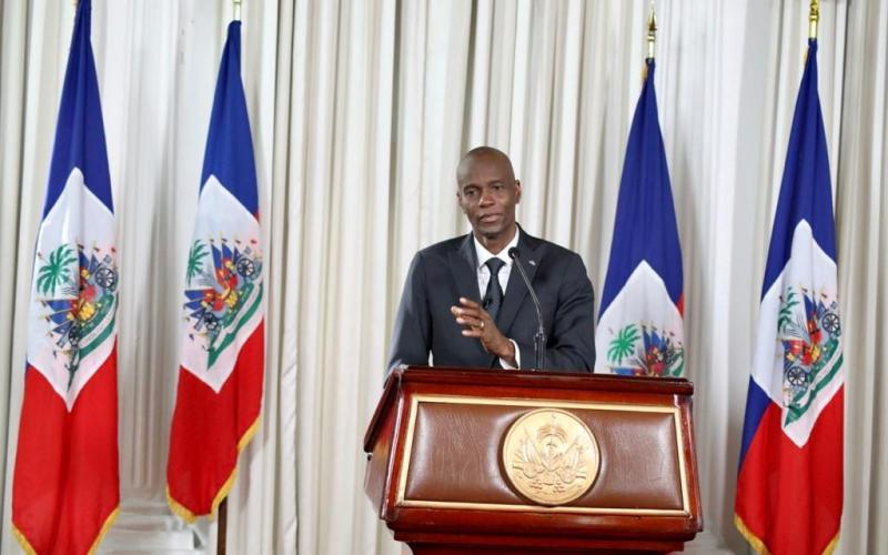 Jovenel Moise, président d'haiti 