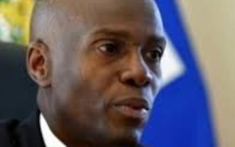 Jovenel Moise, prés d'Haiti 