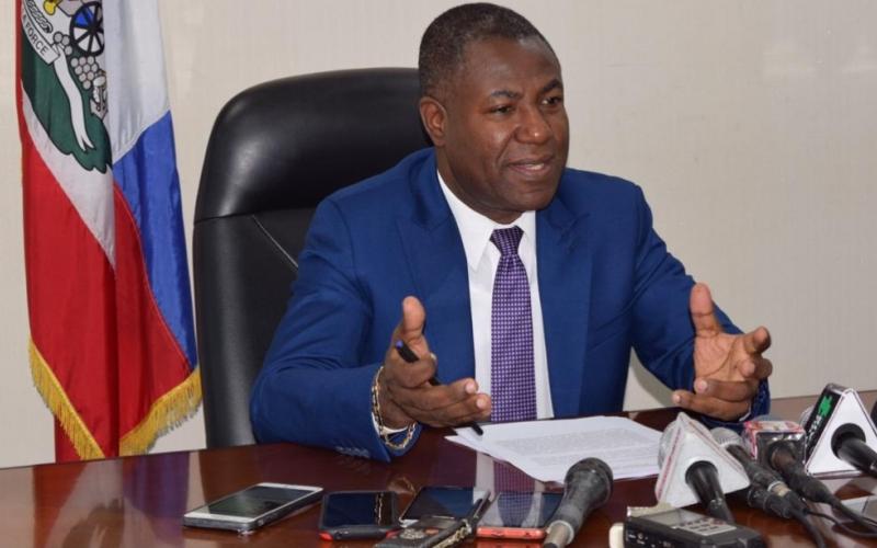 Jonas Coffy, ministre du commerce 