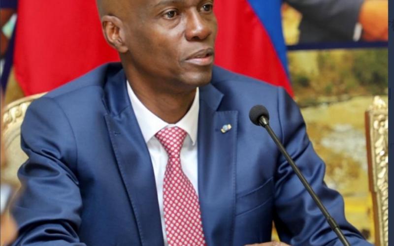 Jovenel Moise, prés d'Haiti 