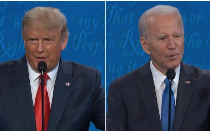 Vice Président joe Biden et Président Donald Trump