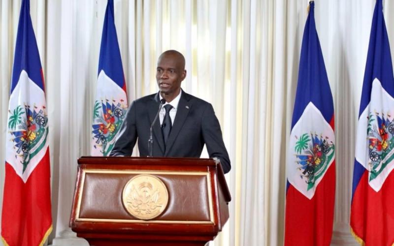 Jovenel Moise, président de la république 