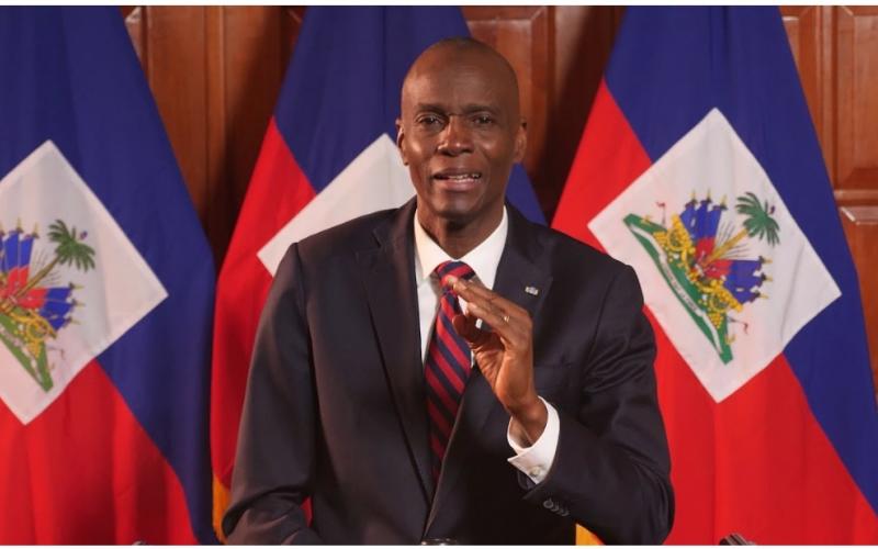 Jovenel Moise, président d'Haiti