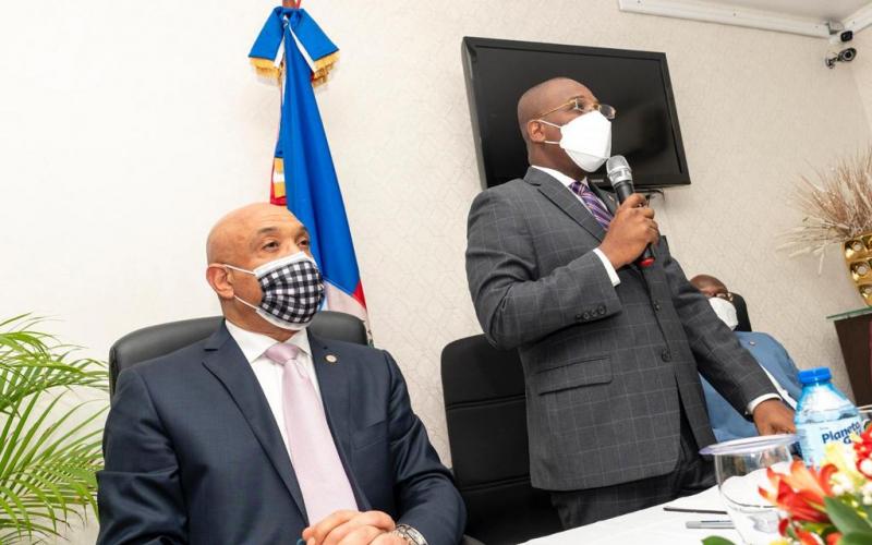 Le ministre Claude Joaeph en Rép Dominicaine 
