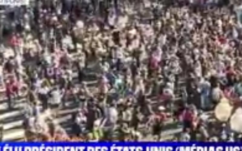 Des supporteurs de Biden célèbrent leur victoire 