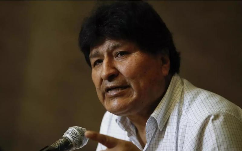 Evo Morales, ex prés de la Bolivie 