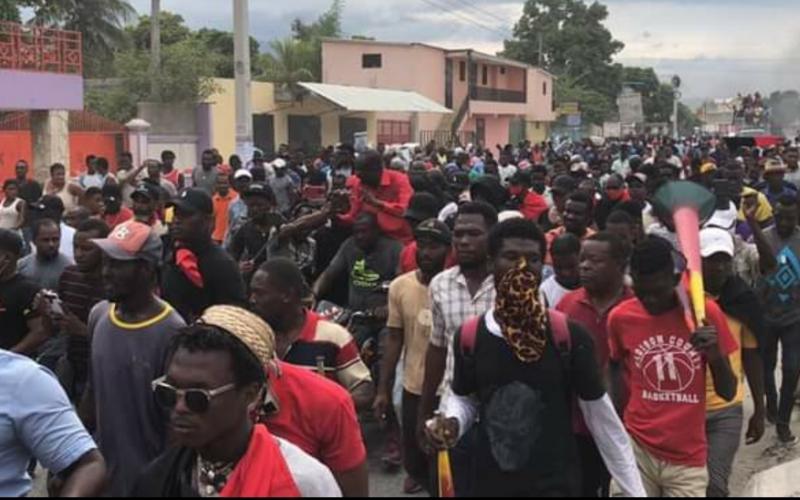 La manif de Pitit Dessalines 
