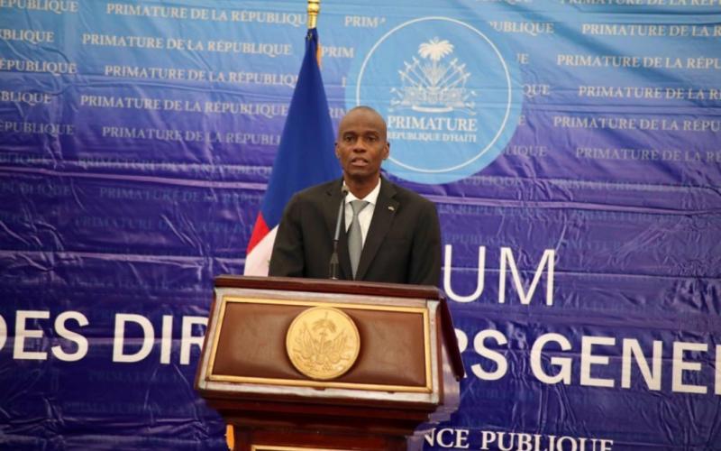 Jovenel Moise au Forum des Directeurs Généraux