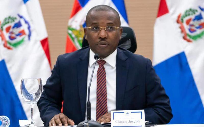 Claude Joseph, ministre des affaires étrangères 