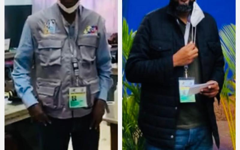Jean Charles Moise et Sinal Bertrand 