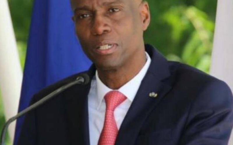 Jovenel Moise, président de la République 