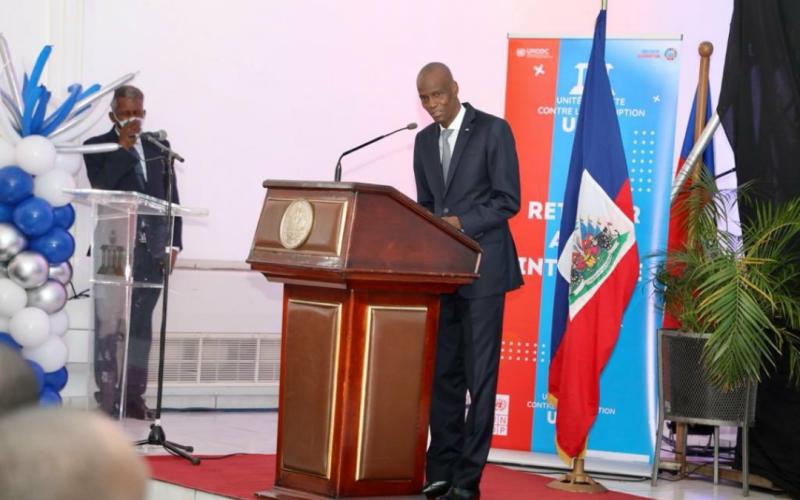 Jovenel Moise, président d'haiti 