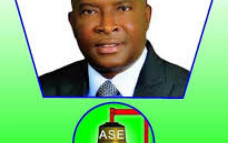 Le leader de ASE, Cholzer Chancy 