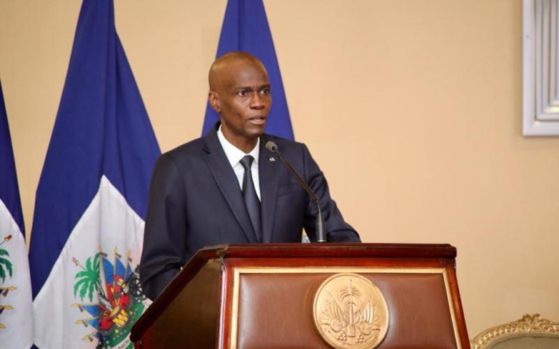 Jovenel Moise à l'occasion du 1er Janvier 2021