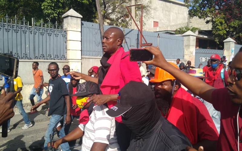 Jean Charles Moise, leader de PPD
