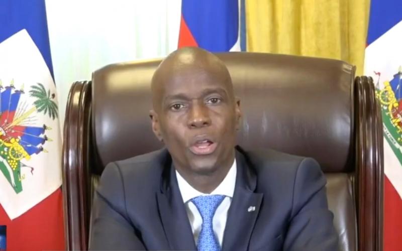 Jovenel Moïse, président d'Haïti