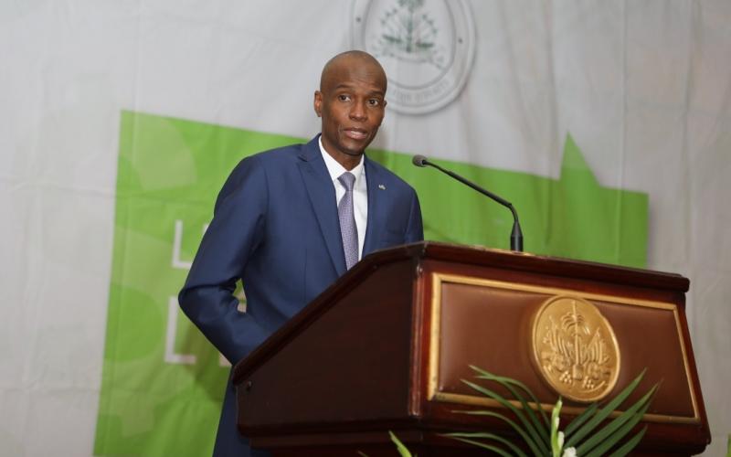 Le Président Jovenel Moïse 