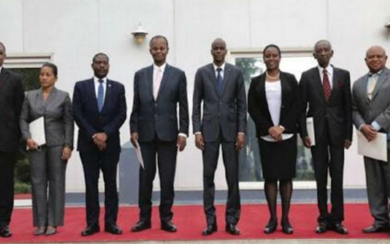 Jovenel Moïse au milieu du CCI 