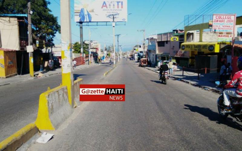 Les rues désertes de la capitale 
