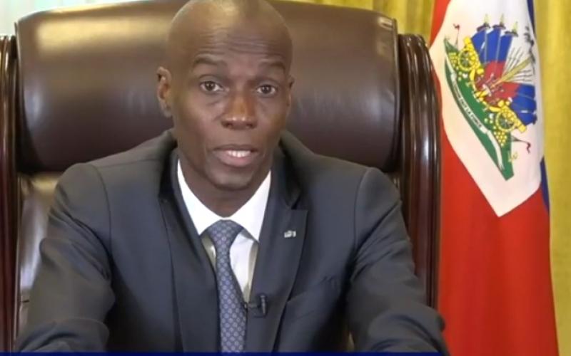 Jovenel Moïse, président de la république 