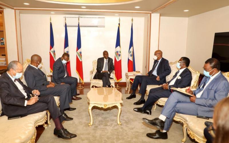 Rencontre entre Jovenel MOÏSE et OIF 