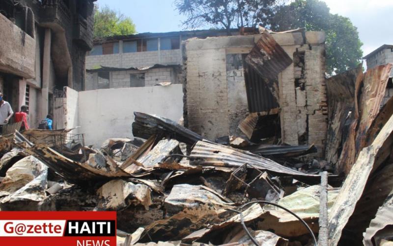 Des maisons incendiées au Bel Air 