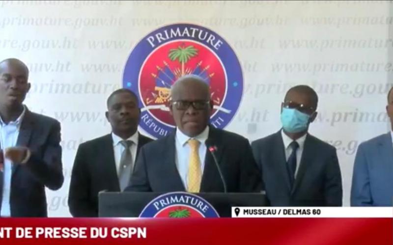 Le PM, lors d'un point de presse ce lundi 12 Avril