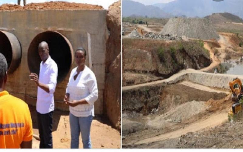 Jovenel Moïse,  visite Barrage Marion 