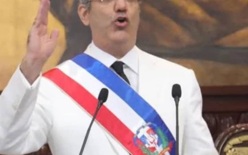 Luis Abinader, président dominicain  