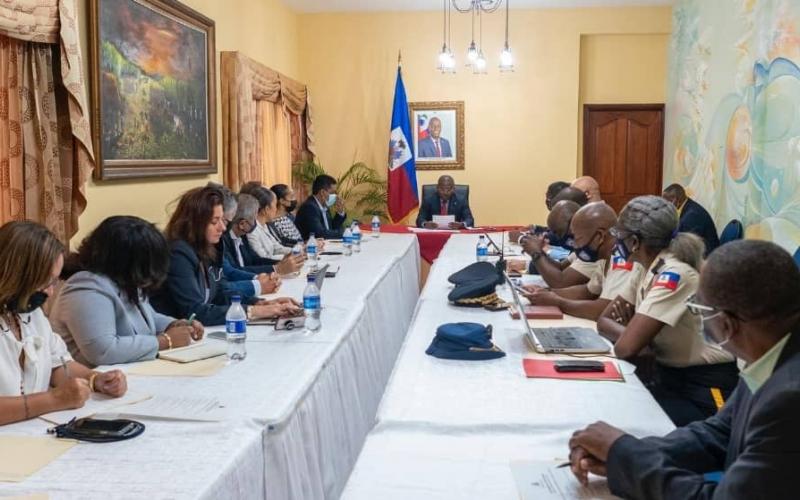 Rencontre Claude  Joseph et les patrons( archives)