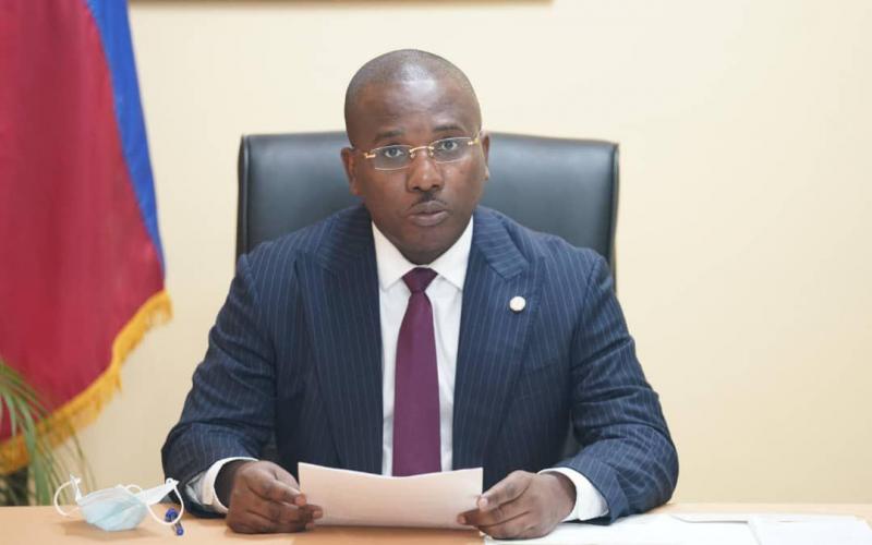 Le Premier Ministre a.i Claude JOSEPH