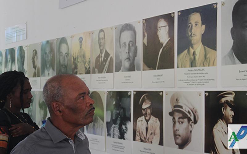@AlterPresse/ Exposition de photos des victimes