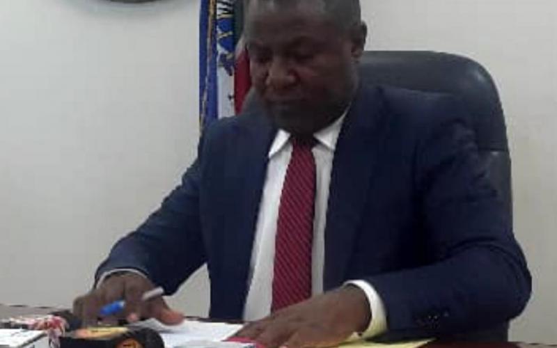 Jonas Coffy, ministre du Commerce 