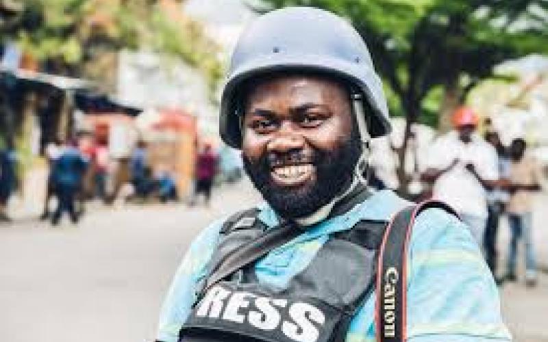 Le photojournaliste Dieu-Nalio Chery 