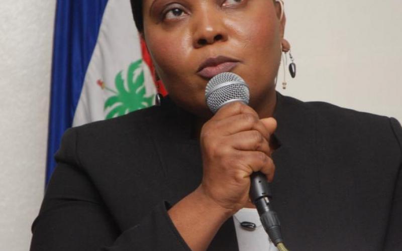 Guylande Mésadieu, présidente du CEP  