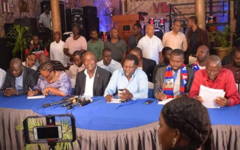 Operasyon Tèt Ansanm en conférence, (archives  