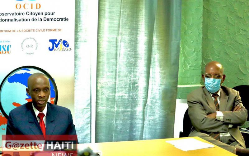 OCID en conférence de presse 