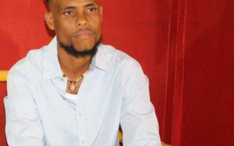 Junior Pinvin, journaliste du Nouvelliste 