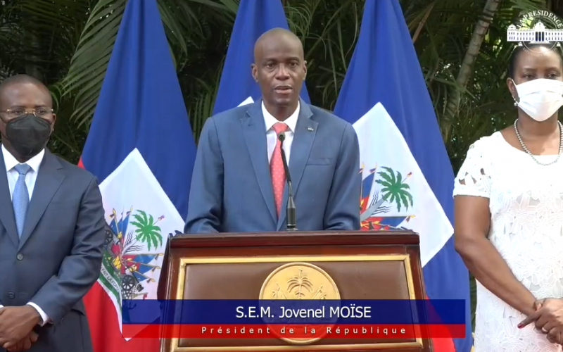 Le président de la république Jovenel Moïse 