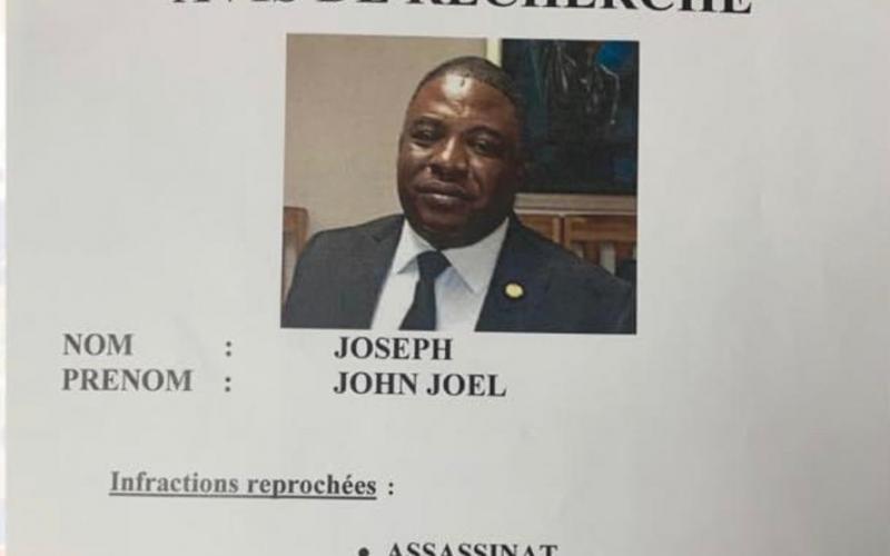 L'ex sénateur John Joël Joseph 