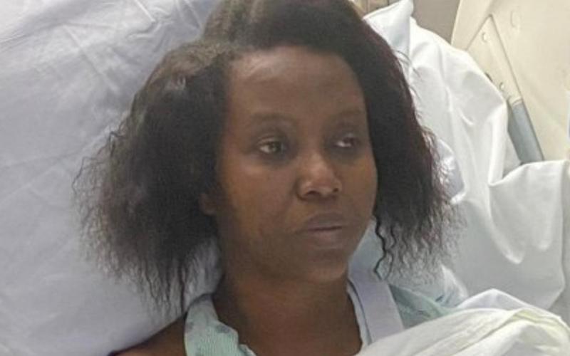 Martine Moïse, ex première dame à l'hôpital 