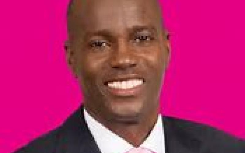 Jovenel Moïse, président de la république 
