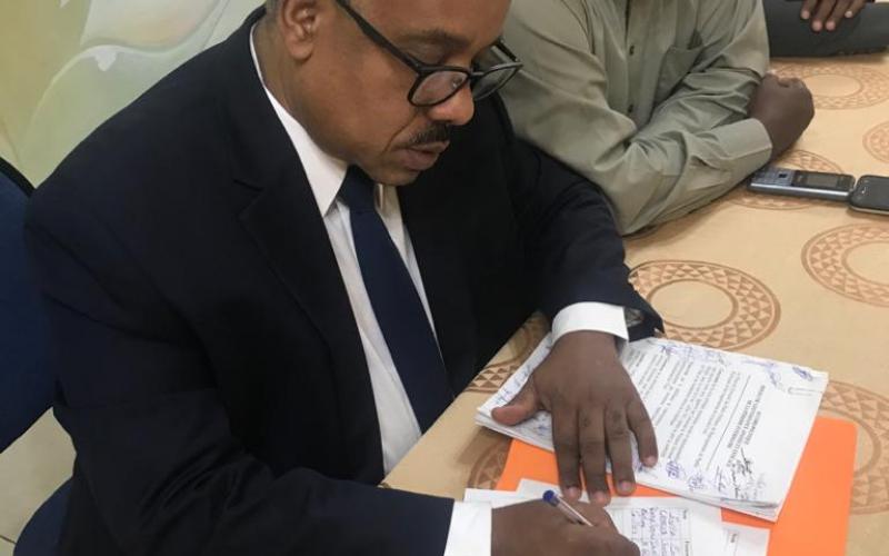 Le Dr Gérald Gilles et Me Renan Aristide 
