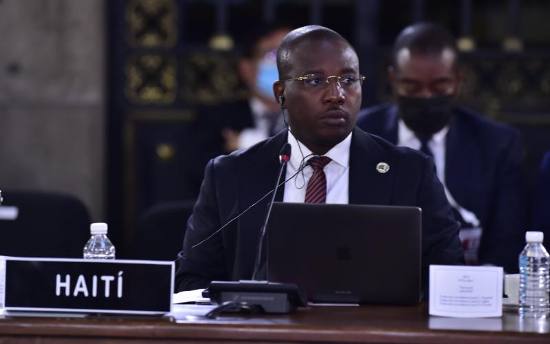 Dr Claude Joseph, Ministre des affaires étrangères 