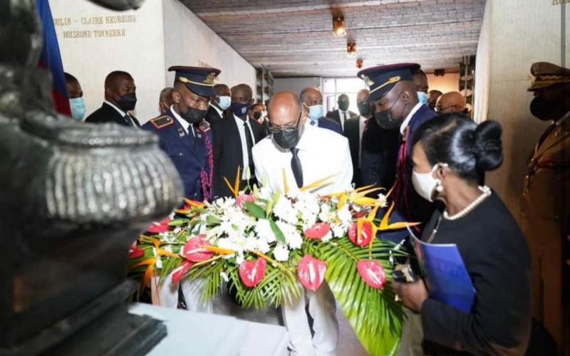 Le Pm Ariel Henry au MUPANAH 