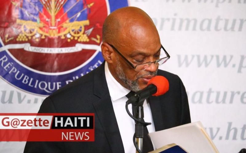 Ariel Henry, premier ministre 