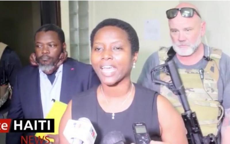 Marine Moïse, ex première dame d'Haïti 